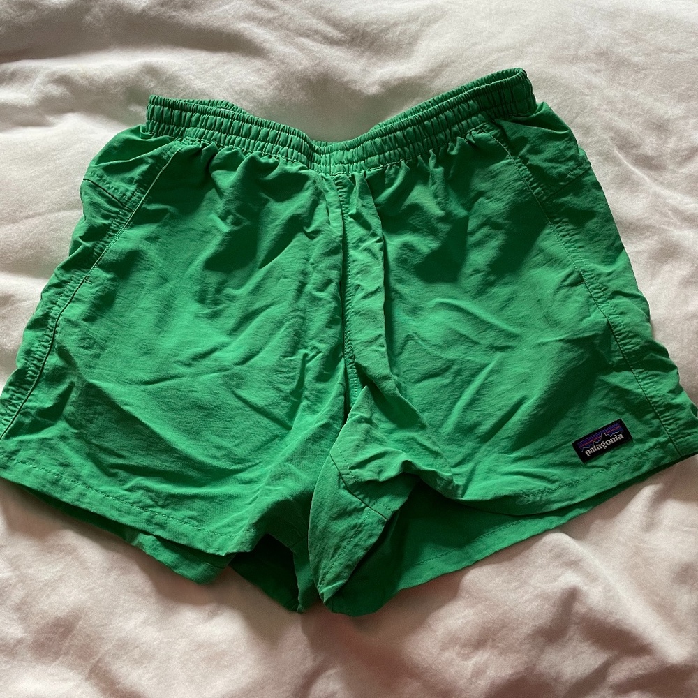 Patagonia Women's Green Baggie Shorts